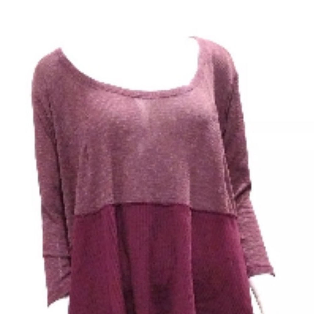 Free People  we the free cloud nine color block flowy oversized XS